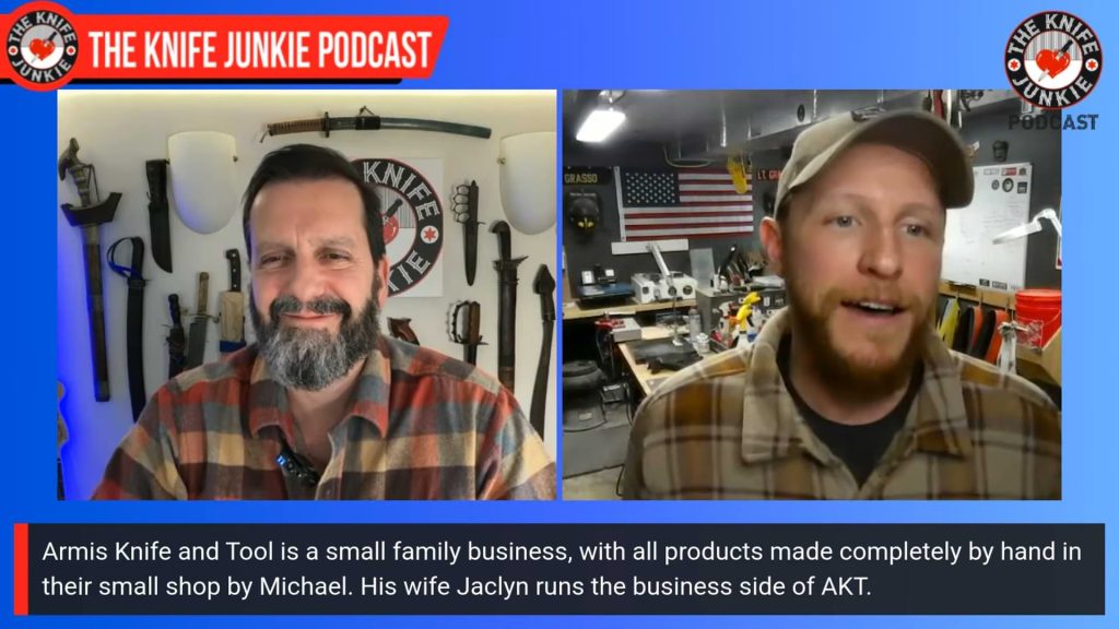 Michael Grasso, Armis Knife and Tool: The Knife Junkie Podcast (Episode 569)