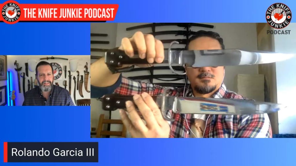 Rolando Garcia III, founder of Rolanda Estocada: The Knife Junkie Podcast (Episode 575)