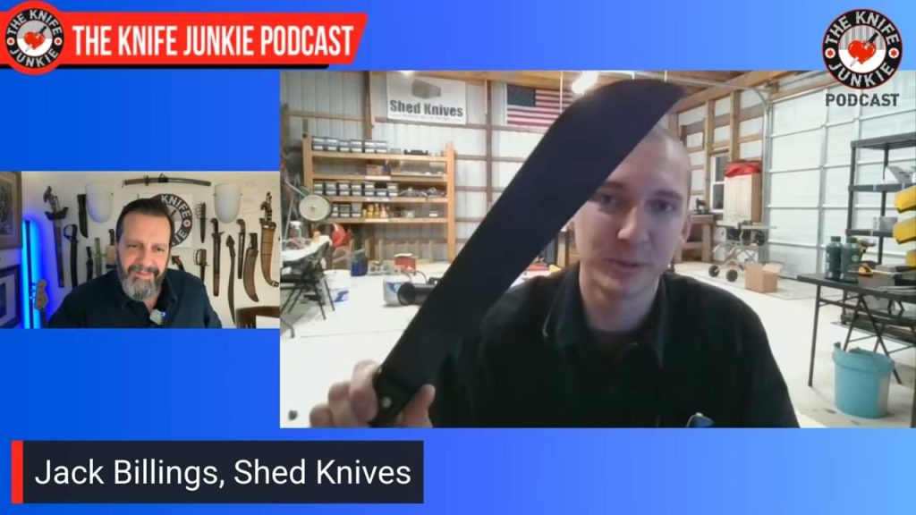 Shed Knives Jack Billings: The Knife Junkie Podcast (Episode 577)