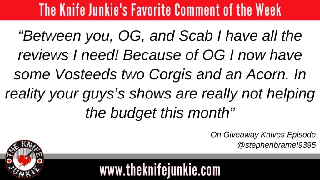 comment Large Ethno-Inspired Knives: The Knife Junkie Podcast (Episode 597)