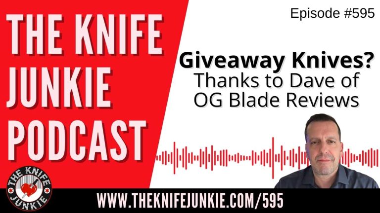 Giveaway Fixed Blades from OG Blade Reviews: The Knife Junkie Podcast (Episode 595)