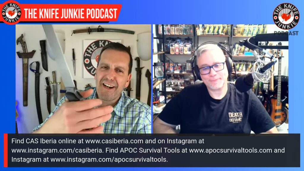 Patrick Shipley, CAS Iberia/APOC Survival Tools: The Knife Junkie Podcast (Episode 592)