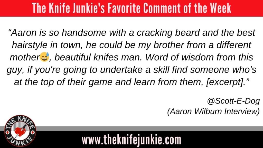 Knives with Japanese Handle Wraps: The Knife Junkie Podcast (Episode 605) comment of the week