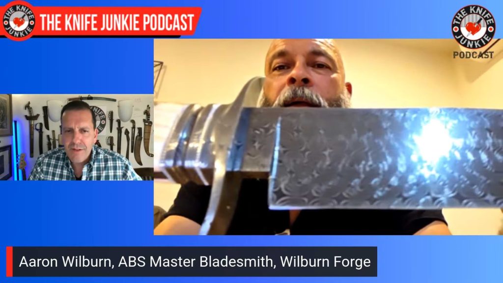 ABS Master Bladesmith Aaron Wilburn: The Knife Junkie Podcast (Episode 603)