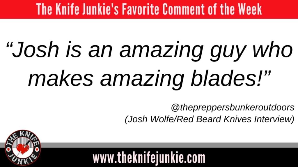 comment2 Great New Fixed Blade Knives: The Knife Junkie Podcast (Episode 608)