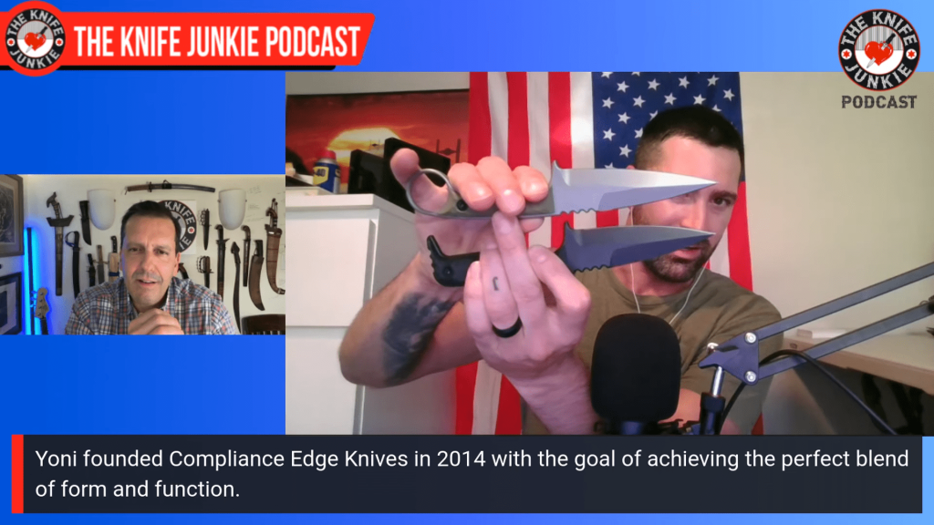 Yoni Wunderman, Compliance Edge Knives: The Knife Junkie Podcast (Episode 607)