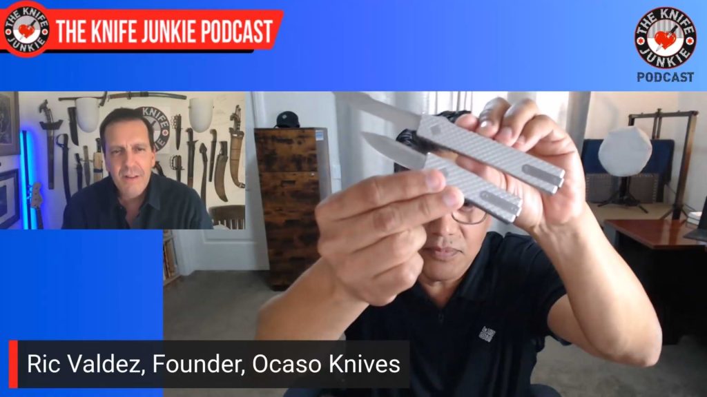 Ric Valdez, Ocaso Knives: The Knife Junkie Podcast (Episode 618)