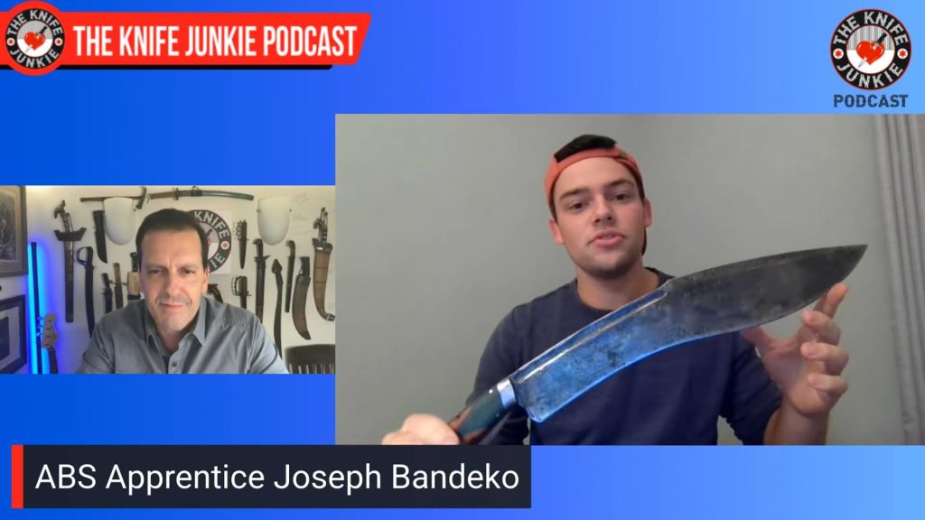 Joseph Bandeko, Bladesmith: The Knife Junkie Podcast (Episode 616)