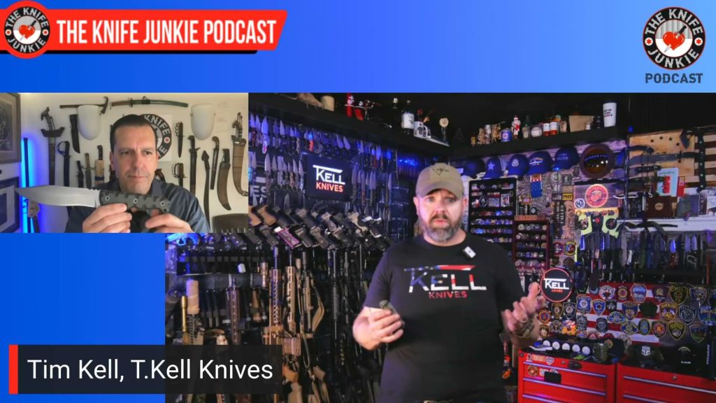 Tim Kell, T.Kell Knives: The Knife Junkie Podcast (Episode 627)