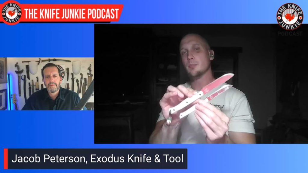Jacob Peterson of Exodus Knife & Tool joins Bob "The Knife Junkie" DeMarco on Episode 637 of The Knife Junkie Podcast