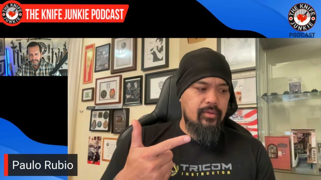 Martial Artist Paulo Rubio, Funker Tactical Media: The Knife Junkie Podcast (Episode 639)