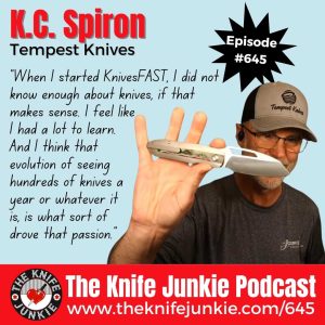 K.C. Spiron of Tempest Knives