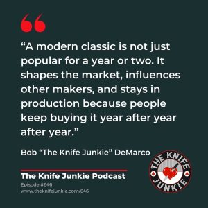 10 Modern Classic Folders: The Knife Junkie Podcast (Episode 646)