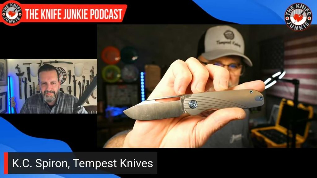 K.C. Spiron, Tempest Knives: The Knife Junkie Podcast (Episode 645)