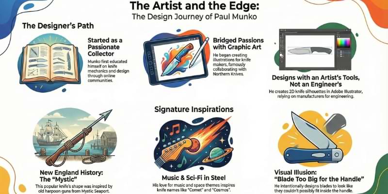 Paul Munko, Colorful Filth Graphic Design: The Knife Junkie Podcast (Episode 648)