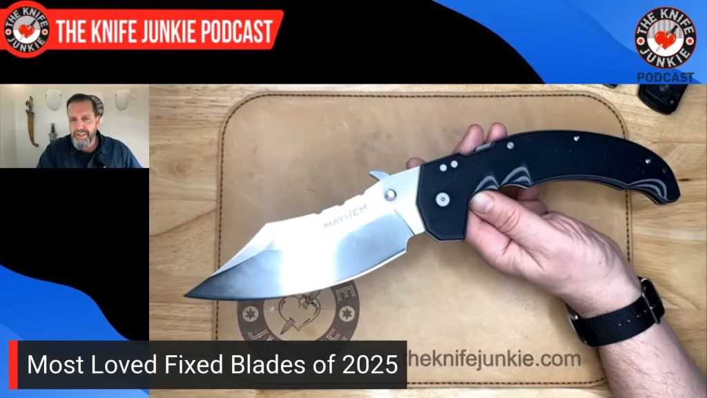 Most Loved Folding Knives of 2025: The Knife Junkie Podcast (Episode 652)