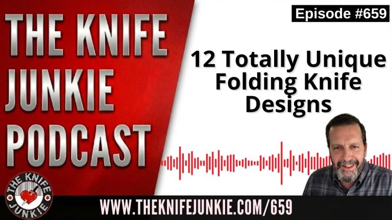 12 Totally Unique Folding Knife Designs: The Knife Junkie Podcast (Episode 659)