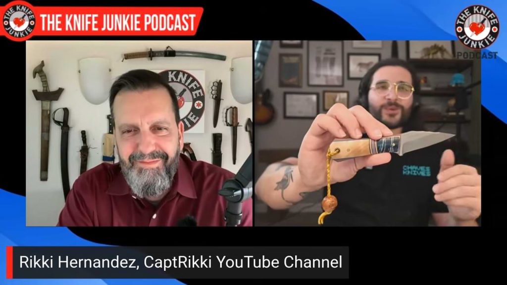Rikki Hernandez, CaptRikki YouTube/Instagram: The Knife Junkie Podcast (Episode 660)
