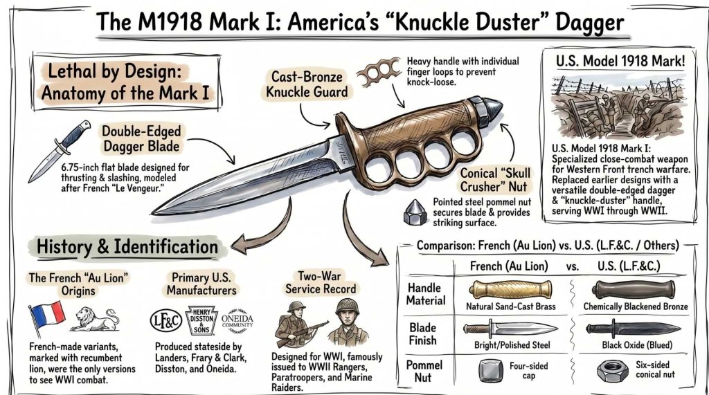 the 1918 Trench Dagger