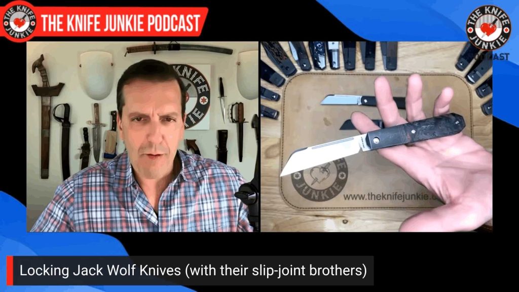 Locking Jack Wolf Knives (with their slip joint brothers): The Knife Junkie Podcast (Episode 672)