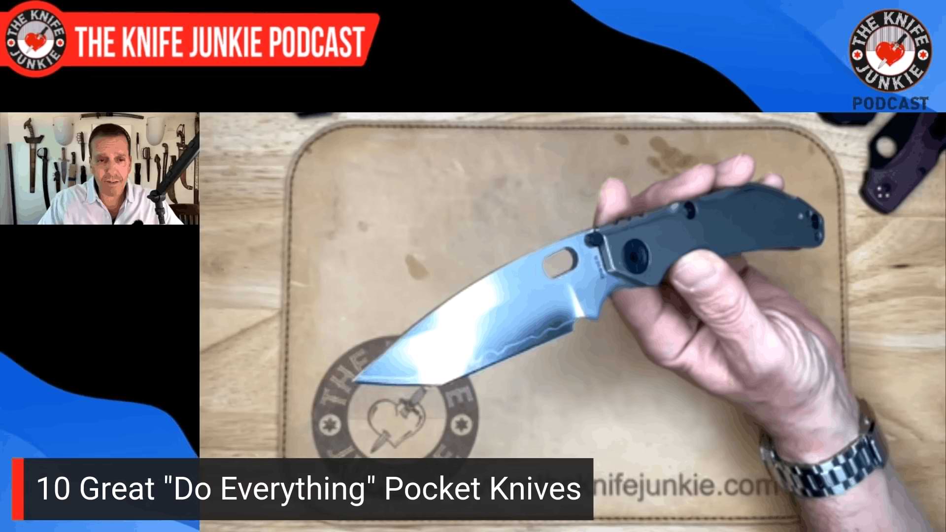 10 Great "Do Everything" Pocket Knives: The Knife Junkie Podcast (Episode 676)
